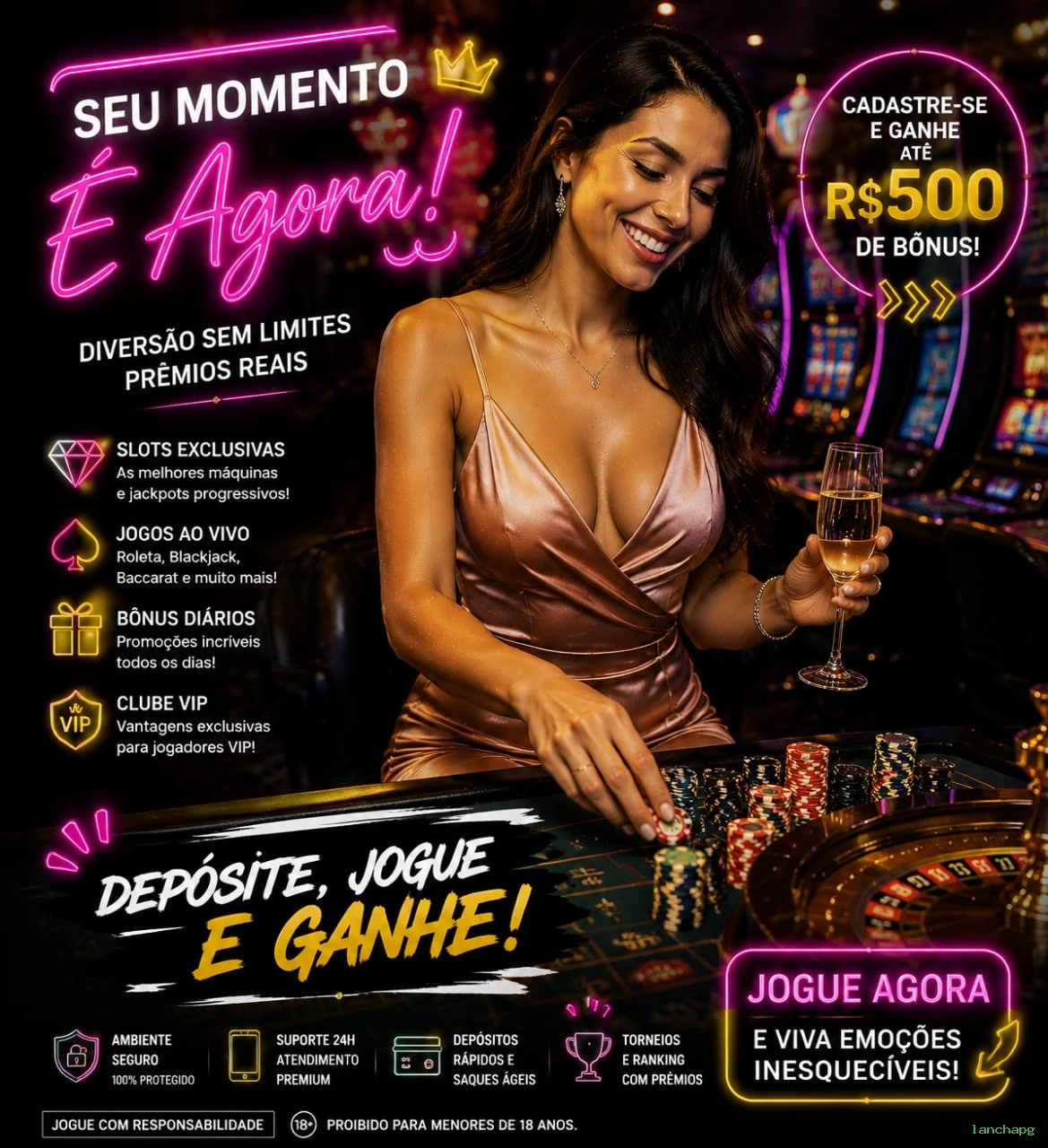 Notificações e promoções