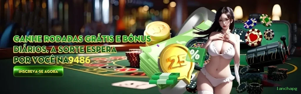 Bônus de boas-vindas lanchapg